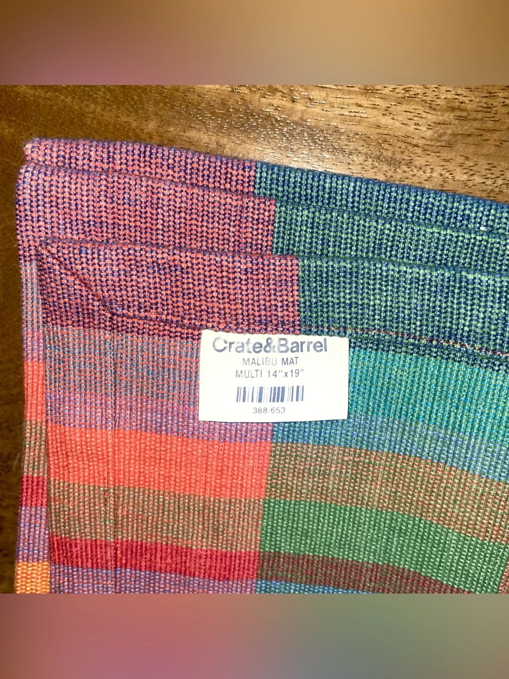 Crate & Barrel Placemats- Malibu